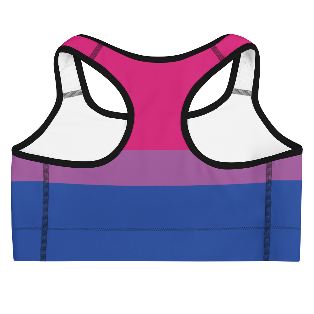 Bi Pride Flag Sports bra