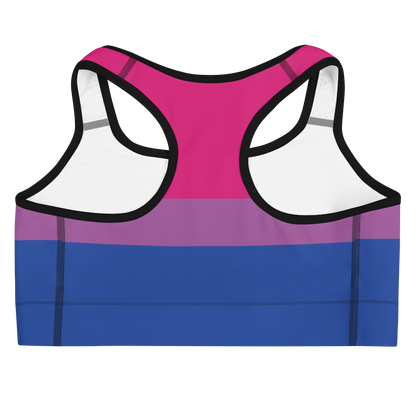 Bi Pride Flag Sports bra