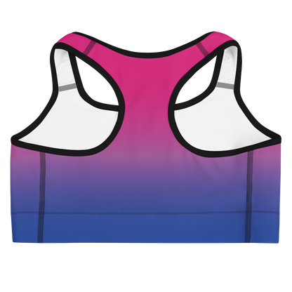 Bi Pride Gradient Sports bra