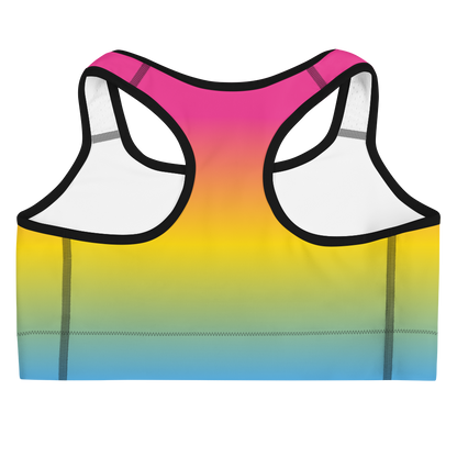 Pan Pride Gradient Sports bra