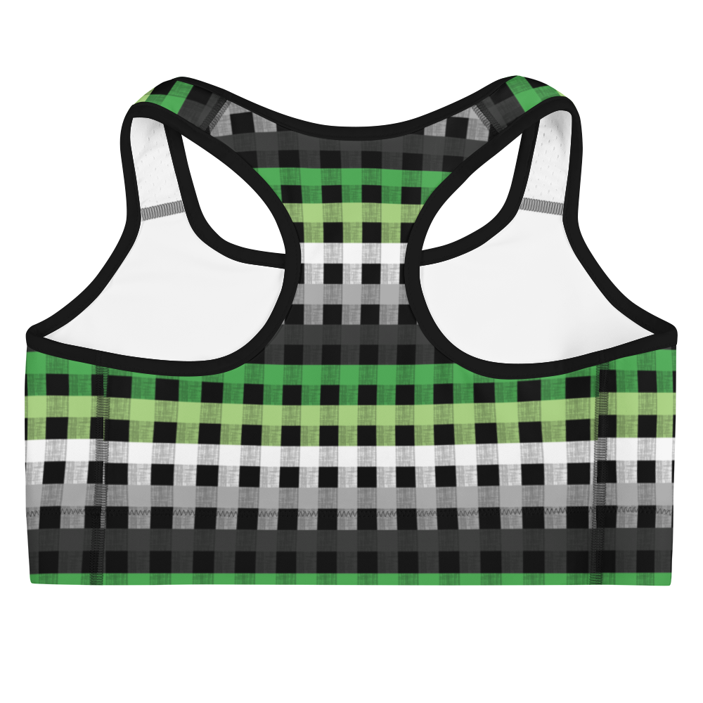 Aro Flannel Sports bra