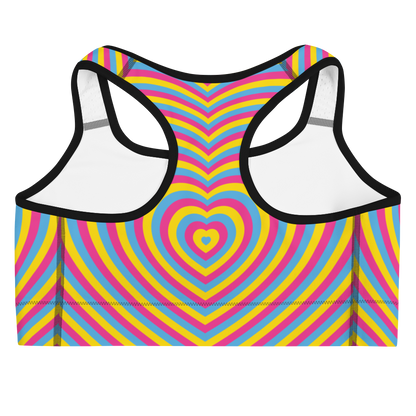 Pan Hearts Sports bra