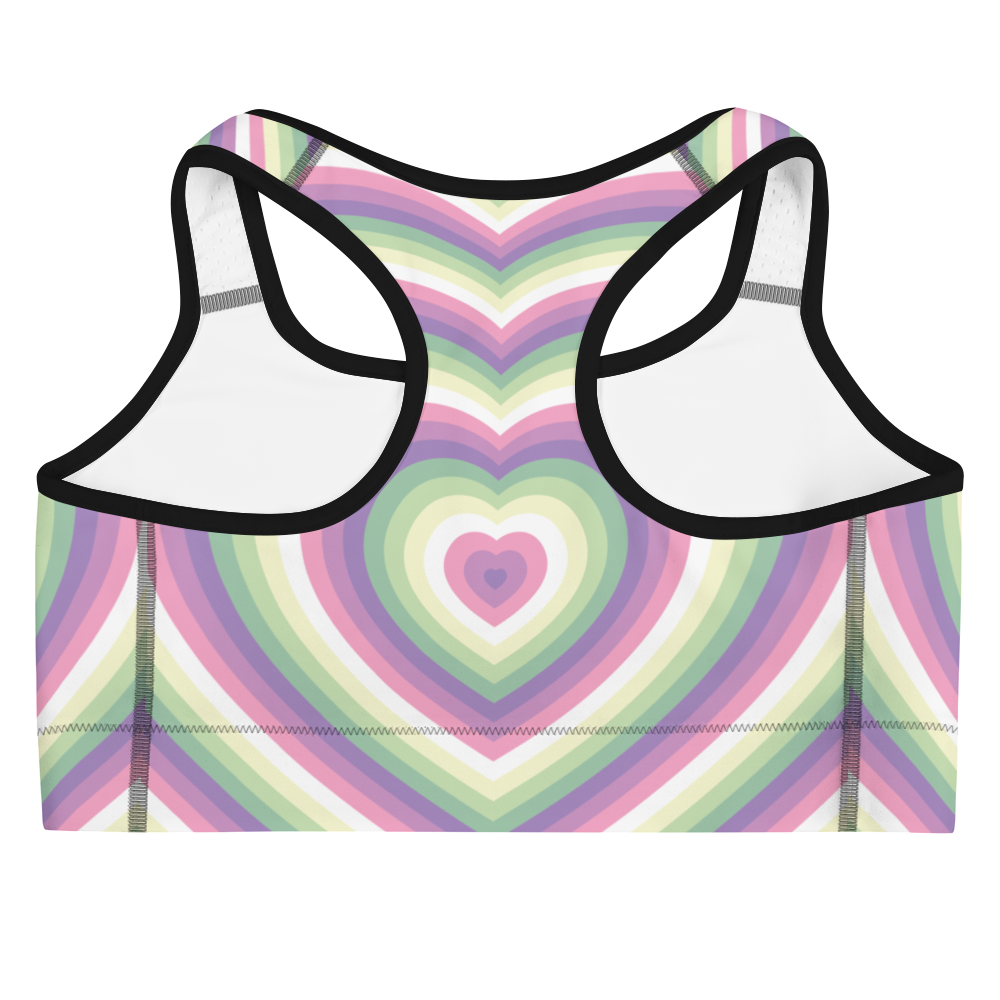 Genderfae Hearts Sports bra