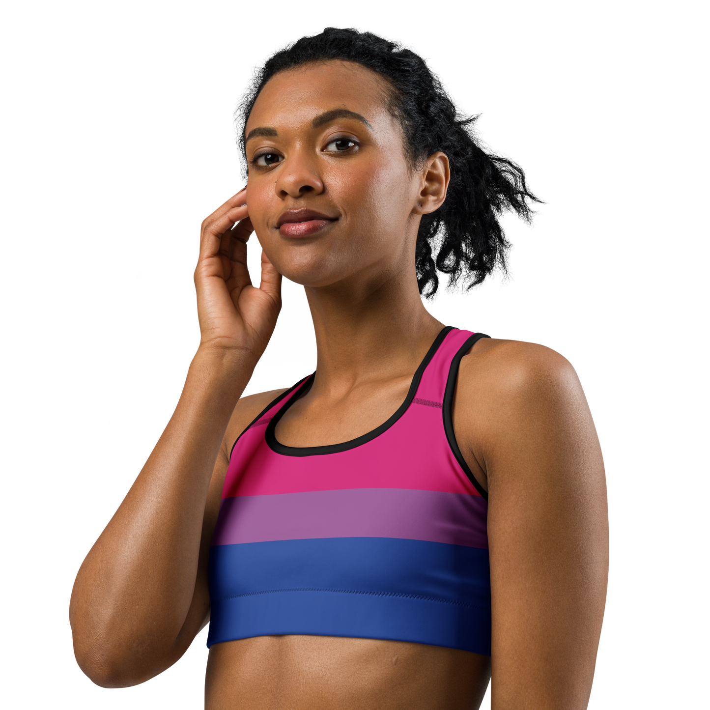 Bi Pride Flag Sports bra