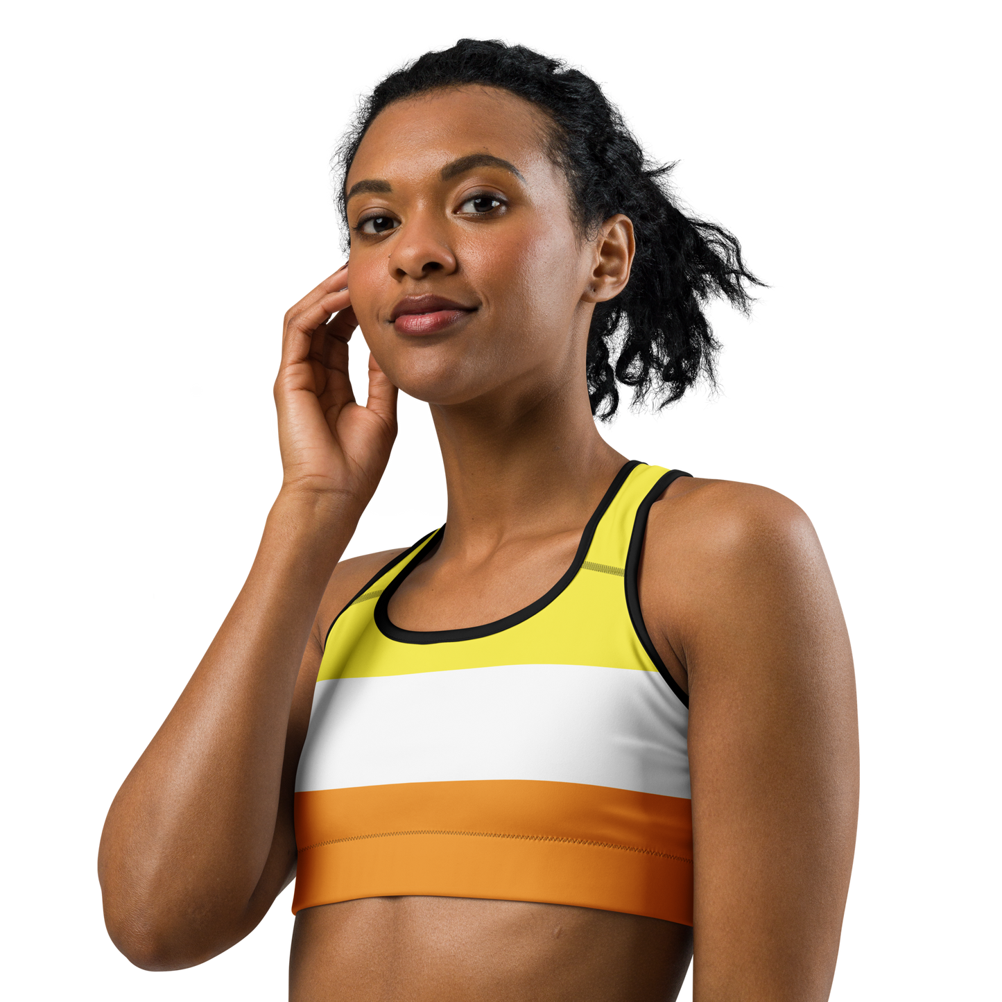 Maverique Pride Flag Sports bra