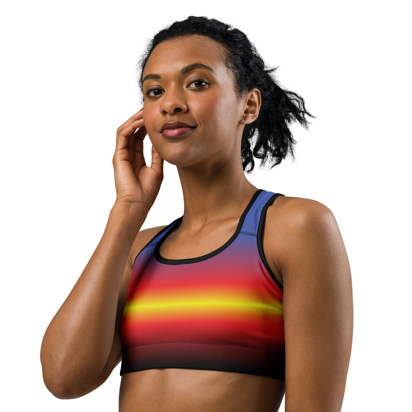 Poly Pride Gradient Sports bra