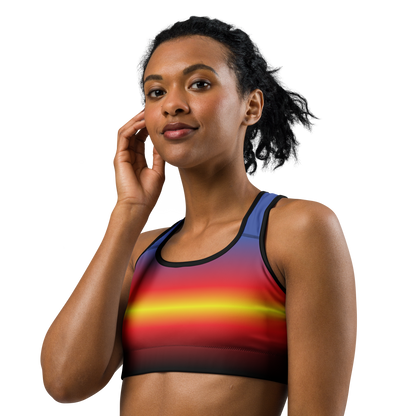 Poly Pride Gradient Sports bra