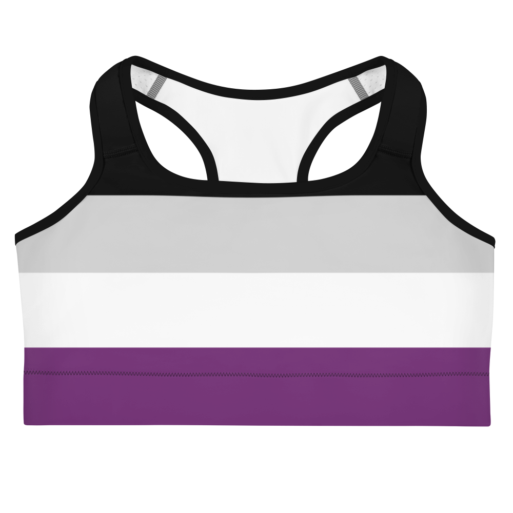 Ace Pride Flag Sports bra