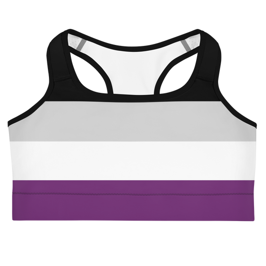 Ace Pride Flag Sports bra