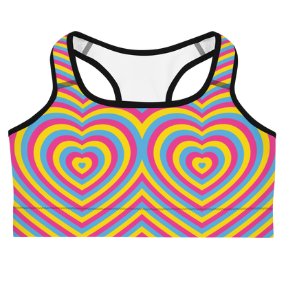 Pan Hearts Sports bra