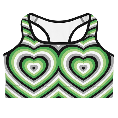 Aro Hearts Sports bra