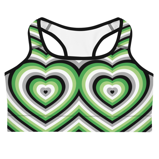 Aro Hearts Sports bra