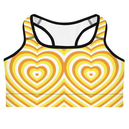 Maverique Hearts Sports bra