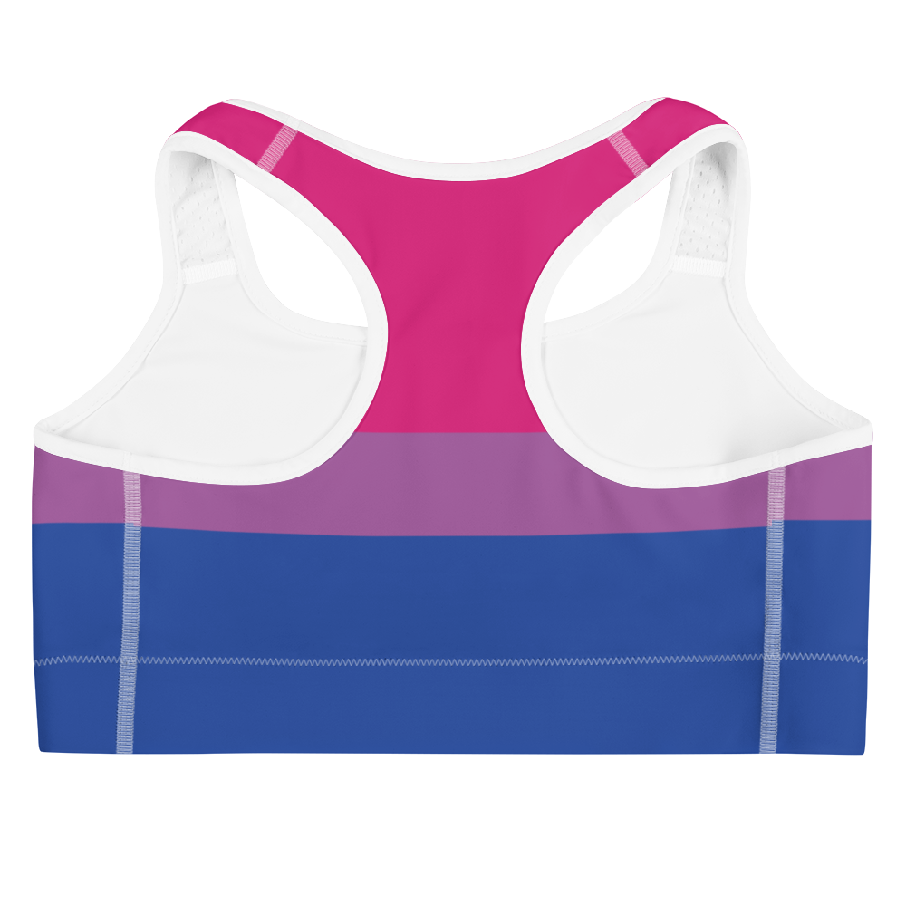 Bi Pride Flag Sports bra