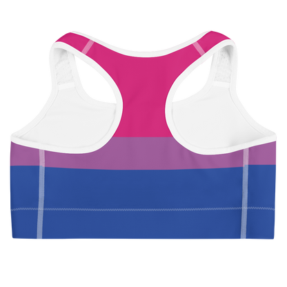 Bi Pride Flag Sports bra