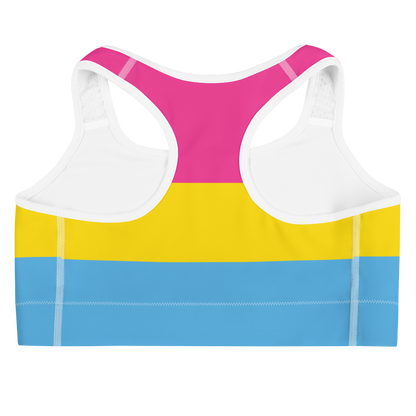 Pan Pride Flag Sports bra