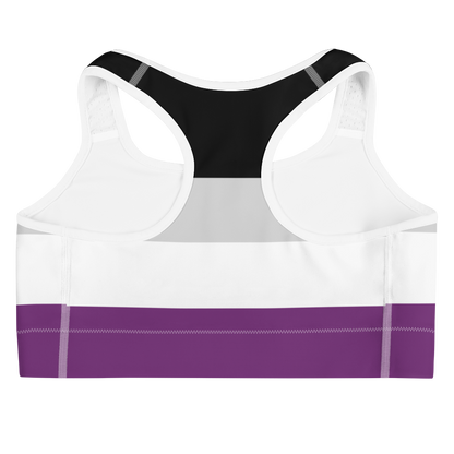 Ace Pride Flag Sports bra