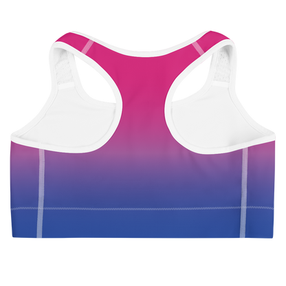 Bi Pride Gradient Sports bra