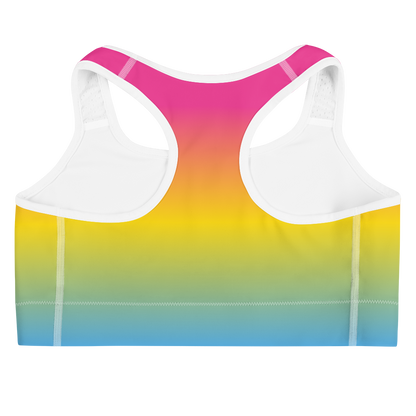 Pan Pride Gradient Sports bra