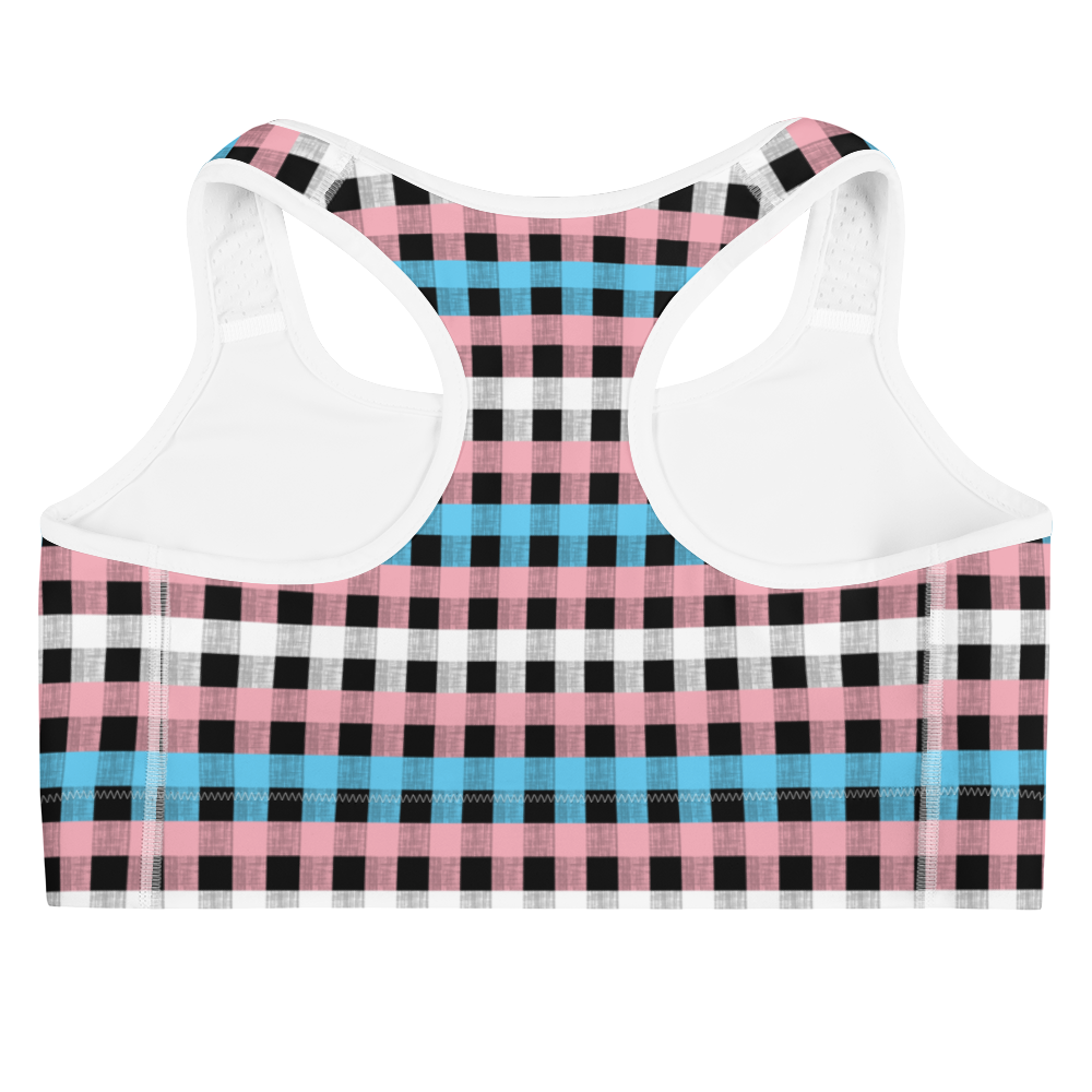 Trans Flannel Sports bra