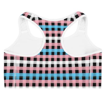 Trans Flannel Sports bra