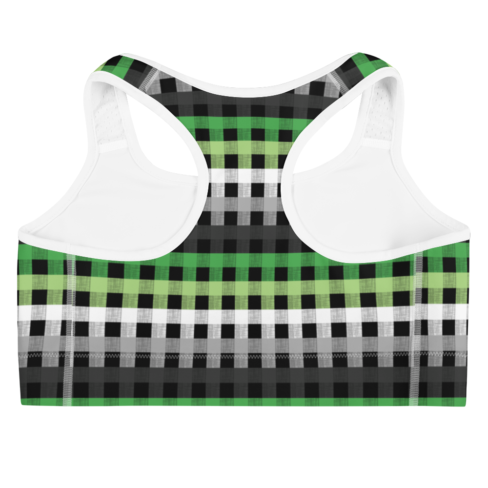 Aro Flannel Sports bra