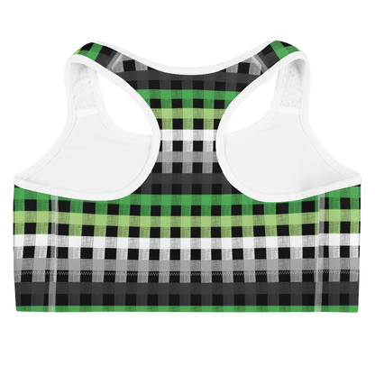 Aro Flannel Sports bra