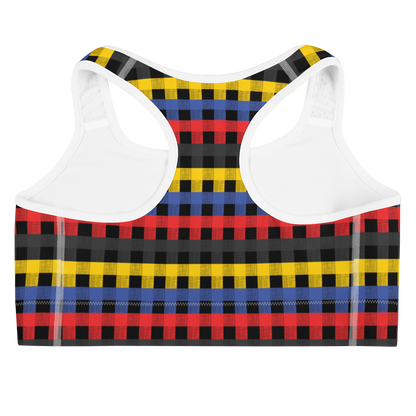 Poly Flannel Sports bra