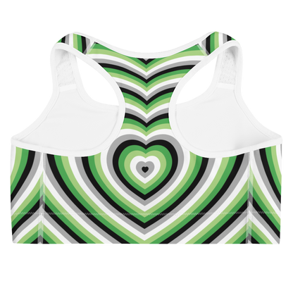 Aro Hearts Sports bra