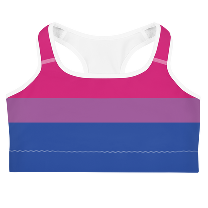 Bi Pride Flag Sports bra