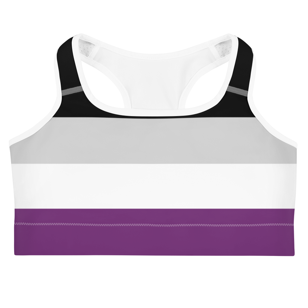 Ace Pride Flag Sports bra