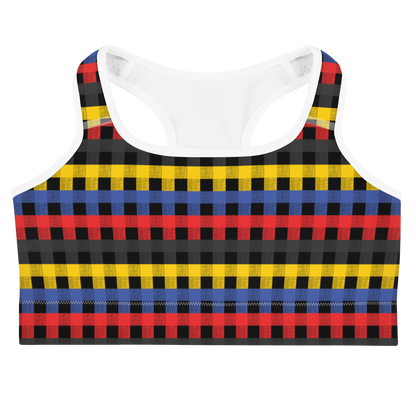 Poly Flannel Sports bra