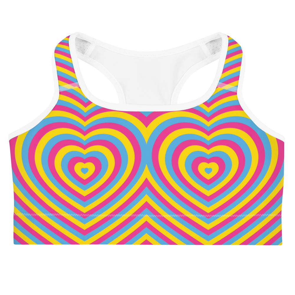 Pan Hearts Sports bra