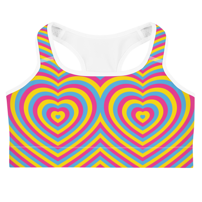 Pan Hearts Sports bra