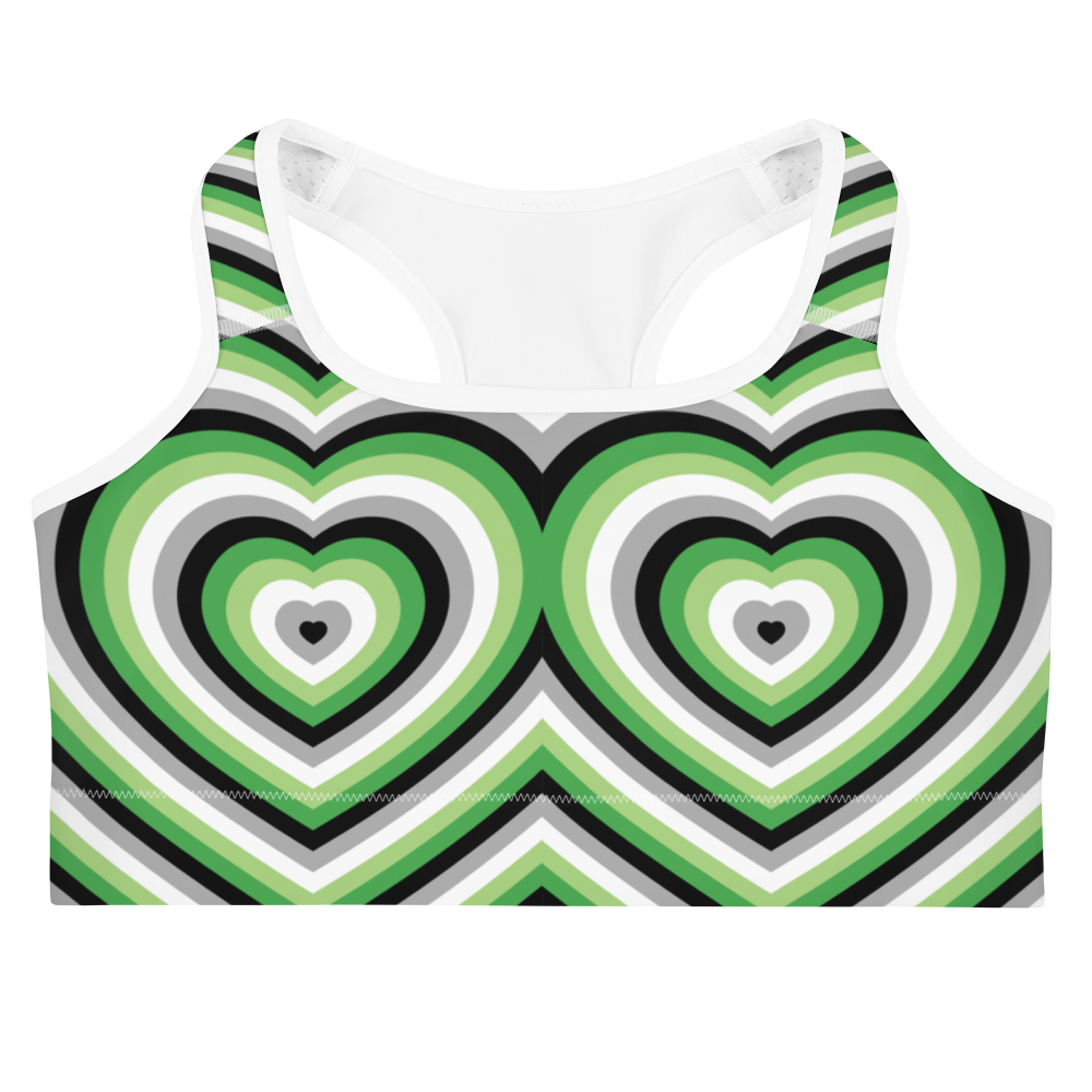 Aro Hearts Sports bra