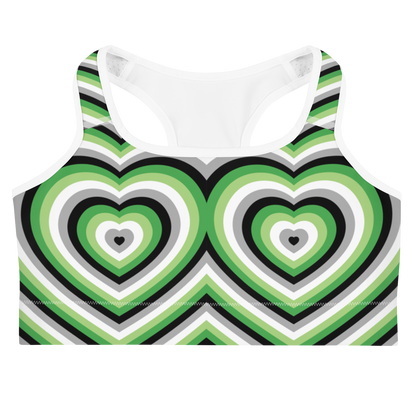 Aro Hearts Sports bra