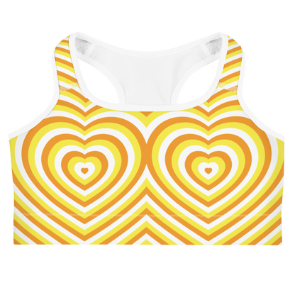 Maverique Hearts Sports bra