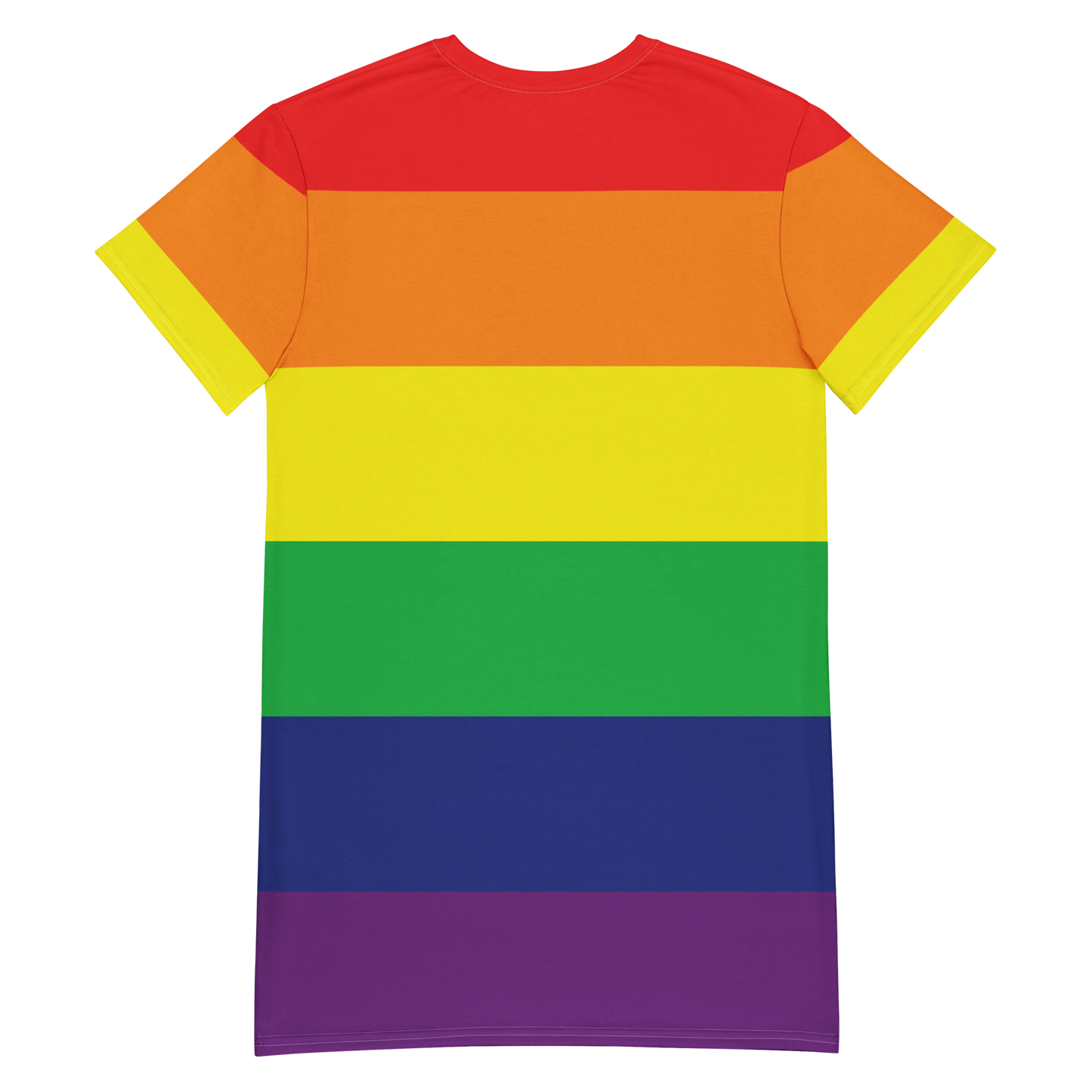 Rainbow Pride Flag T-shirt dress