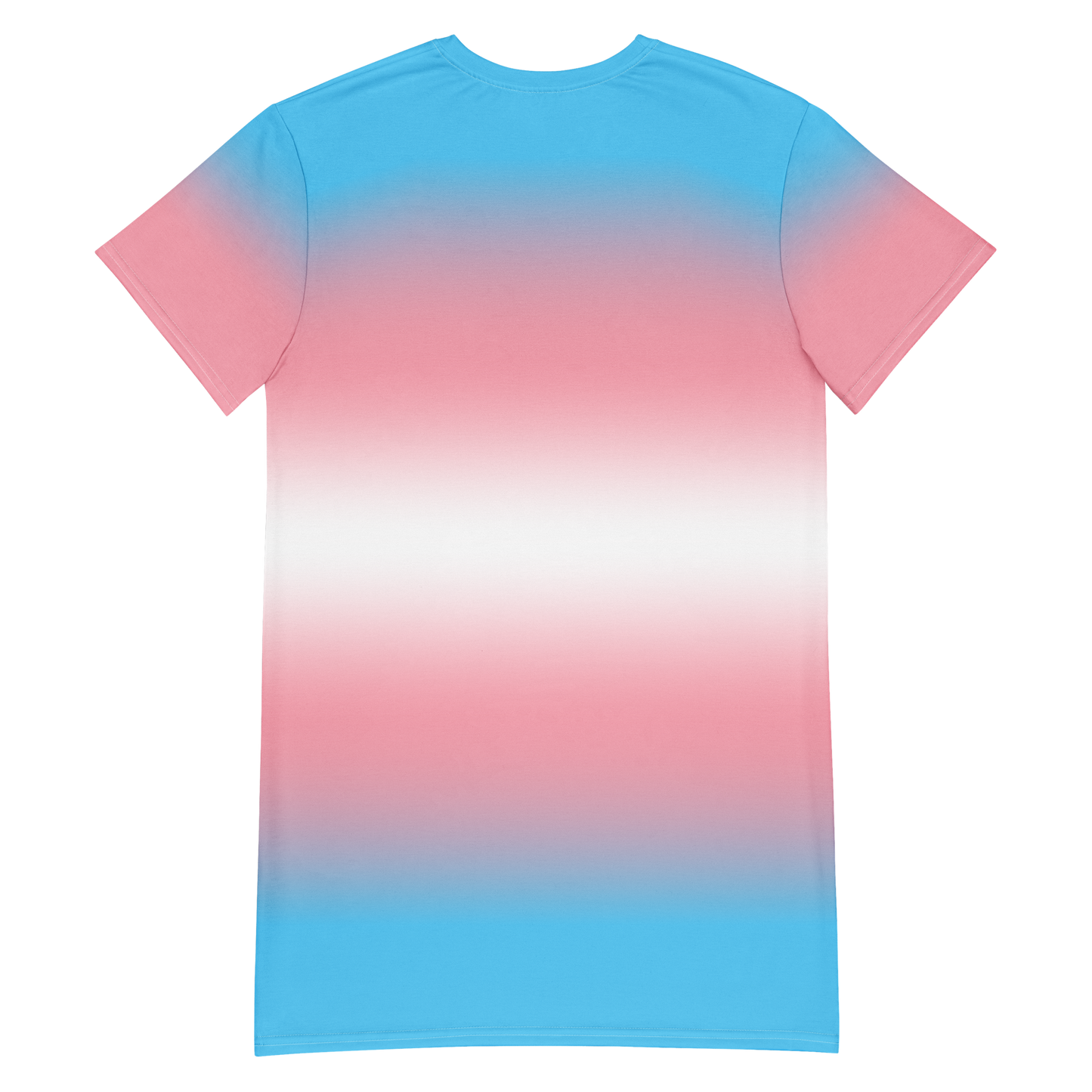 Trans Pride Gradient T-shirt dress