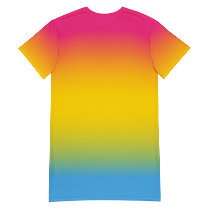 Pan Pride Gradient T-shirt dress