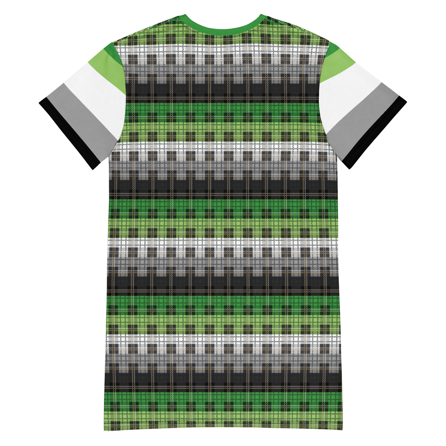 Aro Plaid T-shirt dress