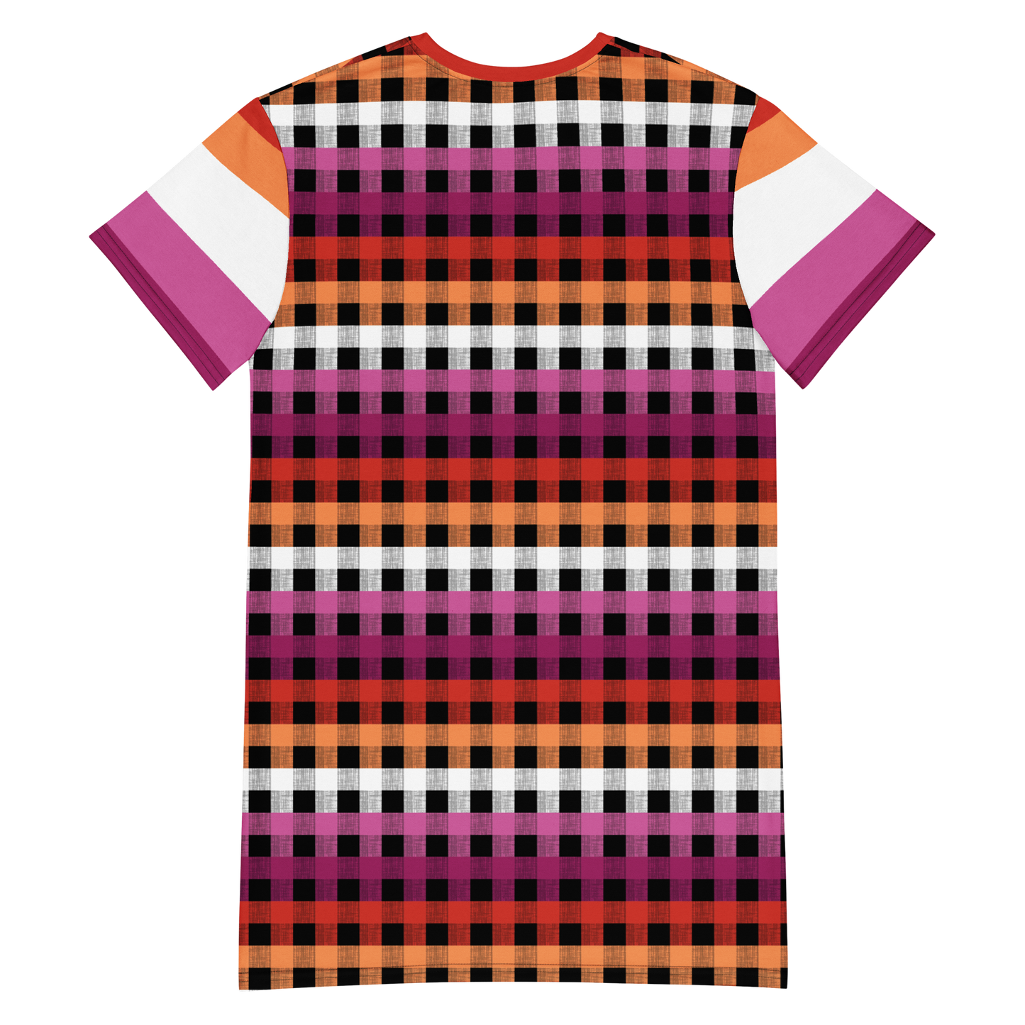 Lesbian Flannel T-shirt dress