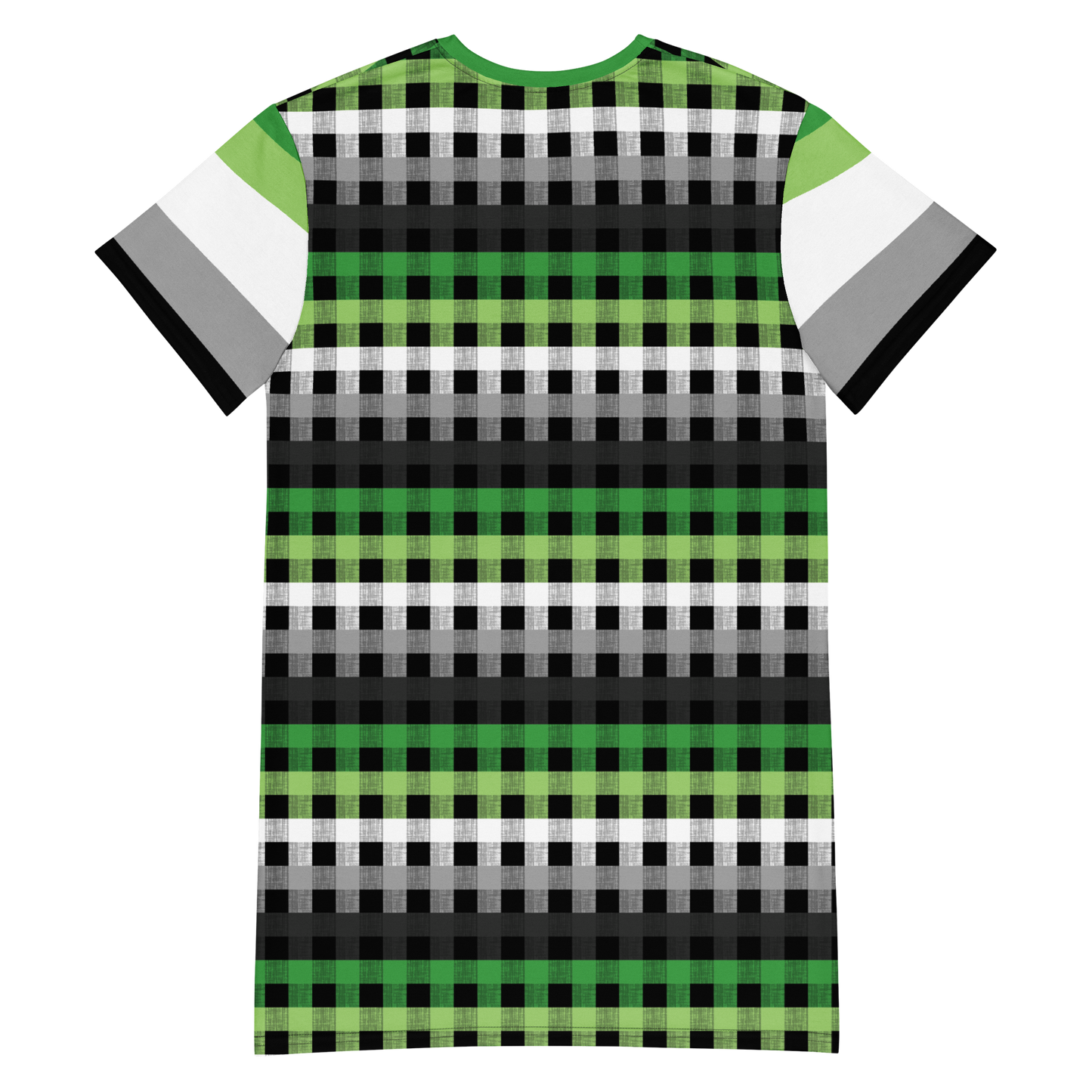 Aro Flannel T-shirt dress