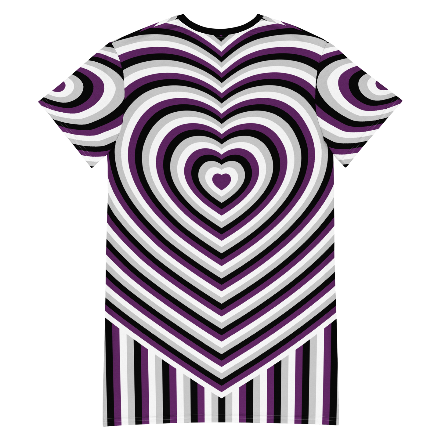 Ace Hearts T-shirt dress