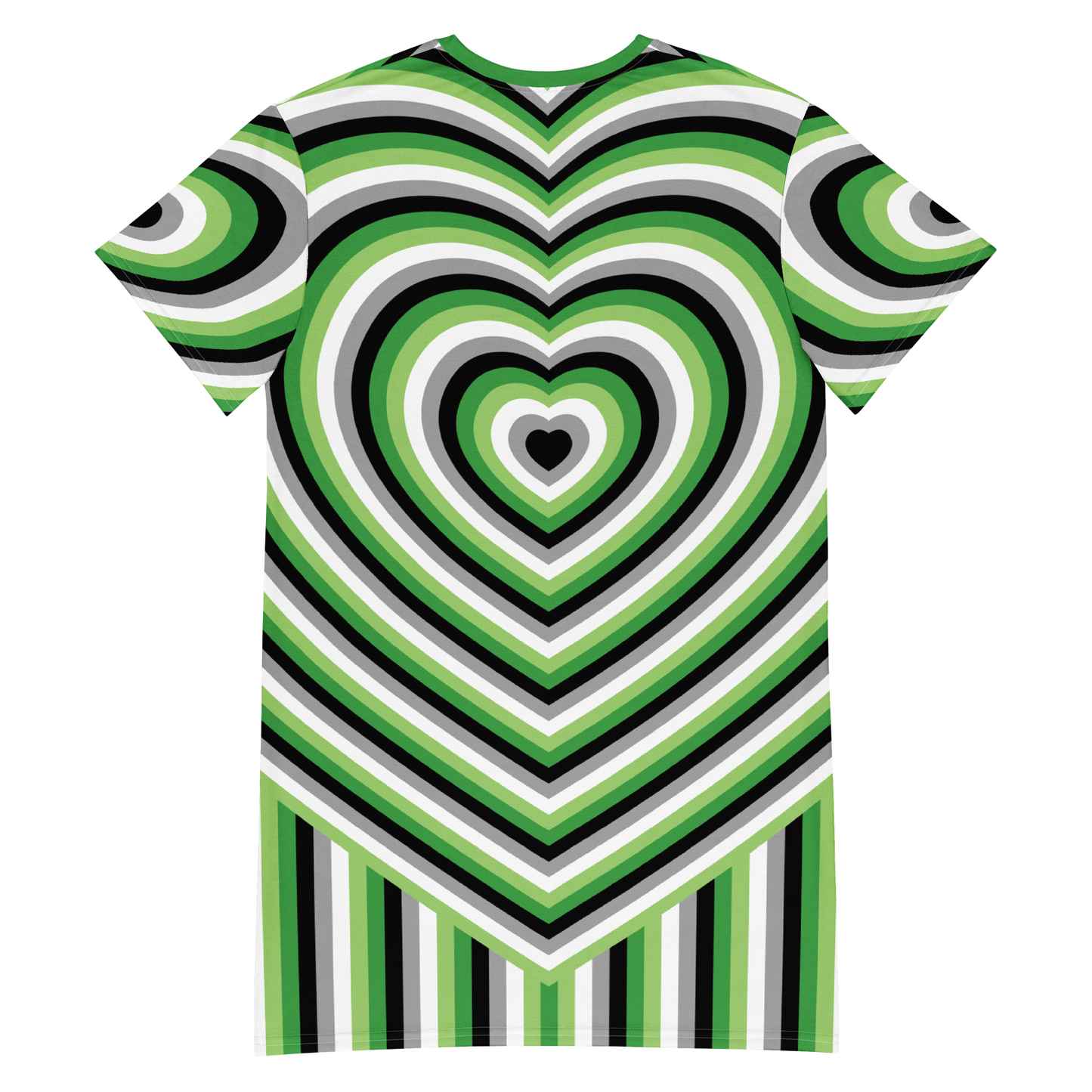 Aro Hearts T-shirt dress