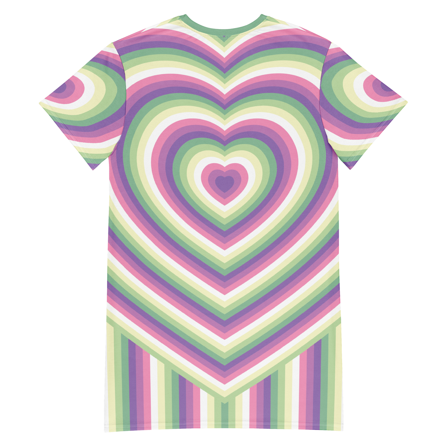 Genderfae Hearts T-shirt dress