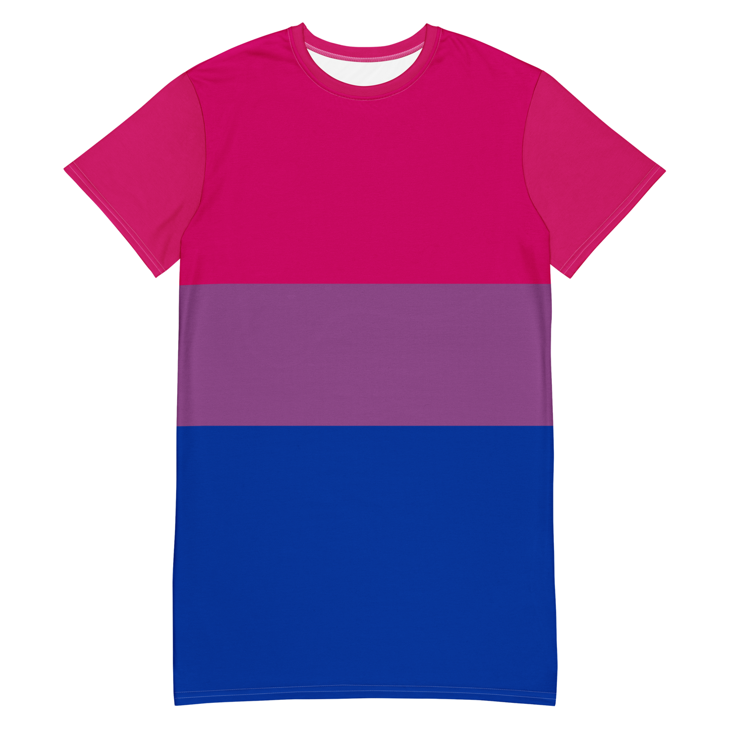 Bi Pride Flag T-shirt dress