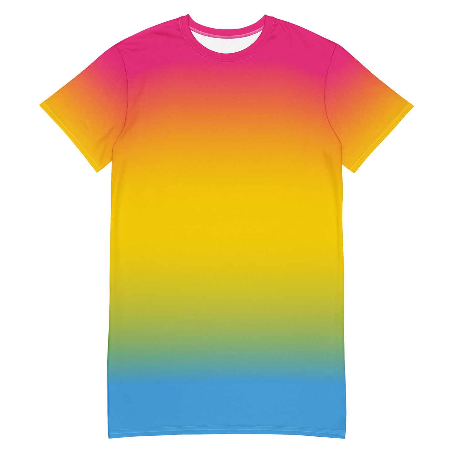 Pan Pride Gradient T-shirt dress