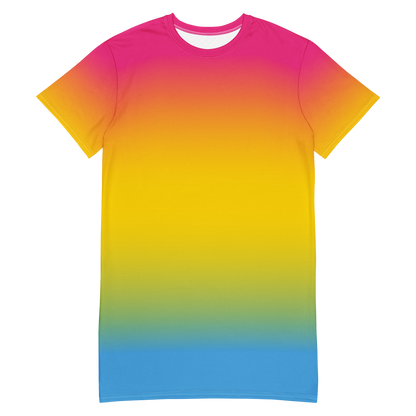 Pan Pride Gradient T-shirt dress