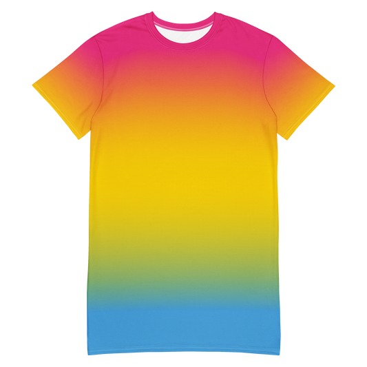 Pan Pride Gradient T-shirt dress